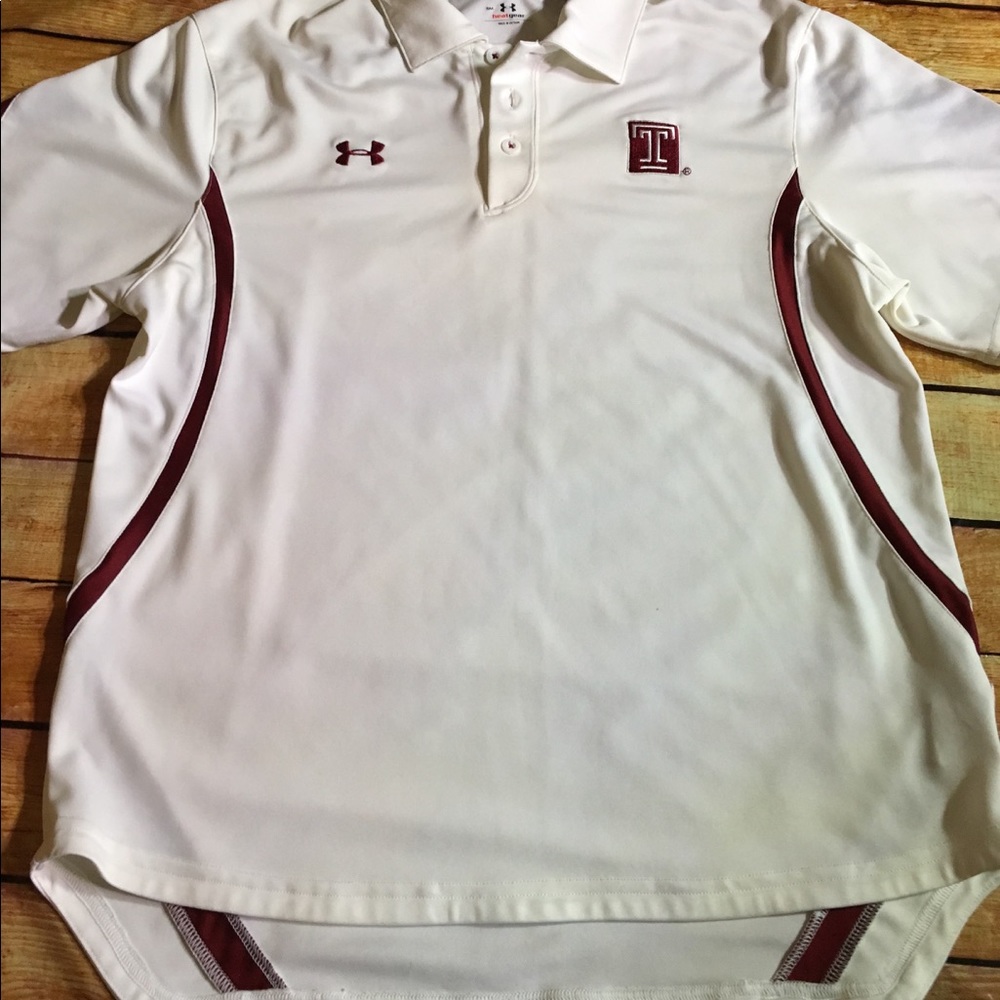 Under Armor Temple Owls Heat Gear